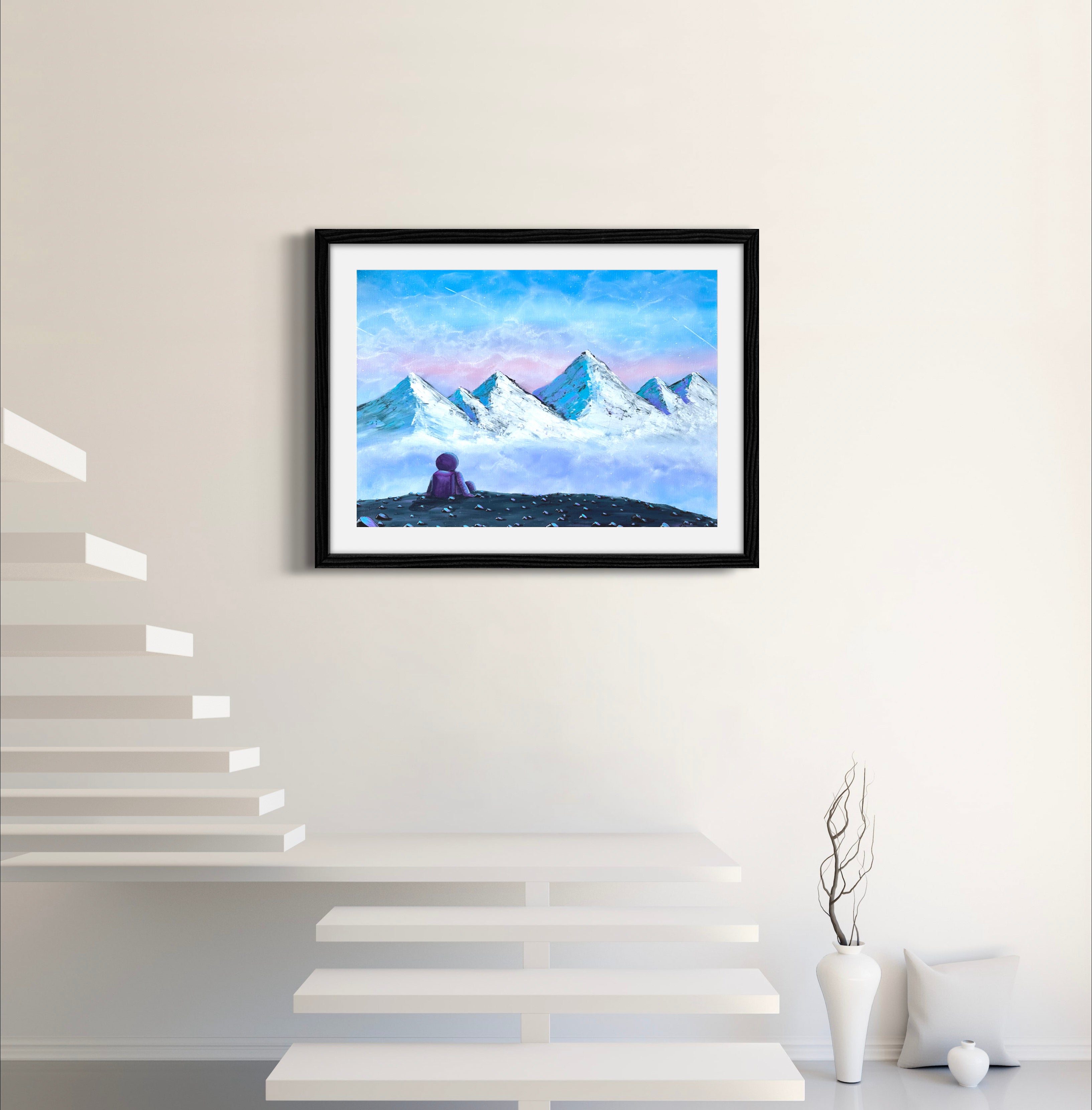 Montagnes à l’horizon